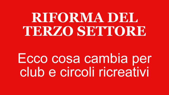 Riforma del Terzo Settore – la rivoluzione alle porte